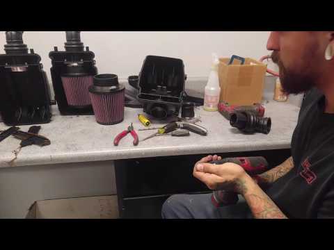 2016 grizzly kodiak 700 airbox conversion Air Filter MOD intake