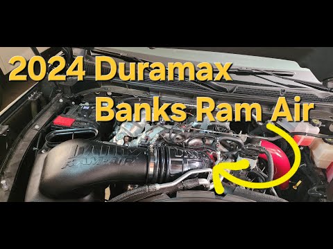 Banks Ram Air Install 2024 Duramax