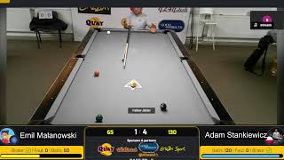 Emil Malanowski - Adam Stankiewicz - Rematch - Formula B135 9 ball sparing match