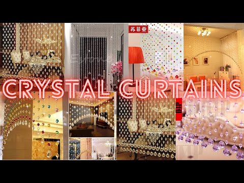 8 Acrylic Crystal Beads Designer Curtains for Devider, Baramda, Doors, Windows for Home Decoration