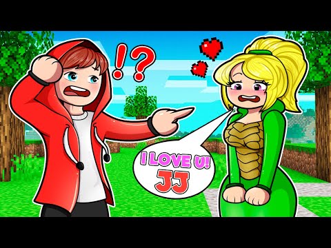 SHOCKING: MAZUT - MIKEY TRANSFORMS INTO A GIRL? JJ'S SECRET CRUSH - Minecraft LOVE STORY