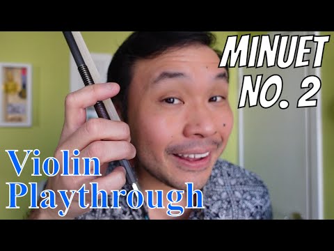 Bach Minuet 2- Suzuki Violin Book 1 (Song #14) Playthrough