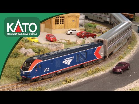 Amtrak ALC-42 Viewliner Superliner Amtrak N-Scale Collection (KATO USA Product Showcase)