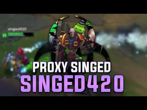 SINGED420 | THE MOST TOXIC SINGED PLAYER | SLOWEST PENTA EVER?!?