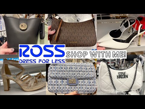ROSS DRESS FOR LESS SHOP WITH ME 2024 | DESIGNER HANDBAGS, SHOES, NEW ITEMS #shopping #ross