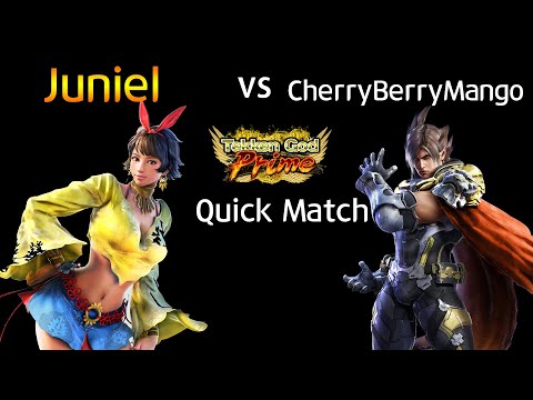 주니엘 (Josie) vs 체리베리망고 (Lars) (TEKKEN 7 - Juniel vs CherryBerryMango)
