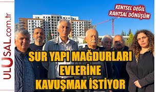Antalya'da Sur yapı mağdurları evlerine kavuşmak istiyor