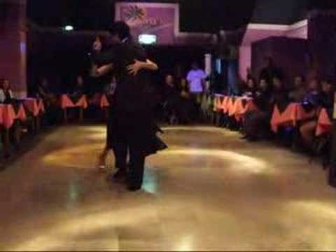  Rodrigo Palacios  and  Agustina Berenstein  are  dancing  to  the  tango  "  Ensuenos  "