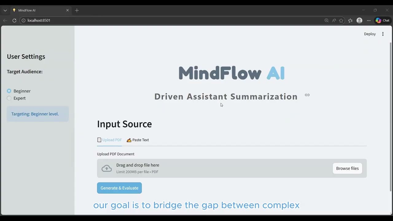 Mindflow tutorial