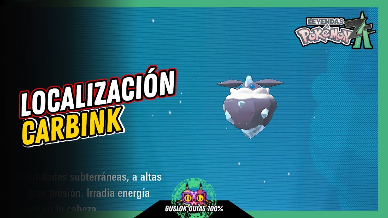 UBICACIÓN de CARBINK | GUÍA 100% | 💯Leyendas Pokemon: Z-A🏆 UBICACIÓN de CARBINK | GUÍA 100% | 💯Leyendas Pokemon: Z-A🏆