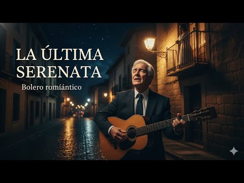 “La Última Serenata” 🎤 | Bolero Triste | Para Cantar y Recordar