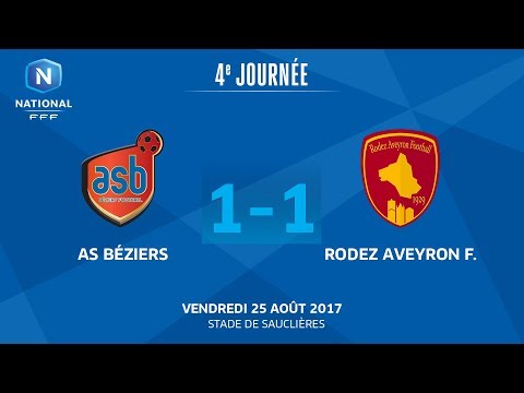 J4 : AS Béziers - Rodez Aveyron F. (1-1), le replay