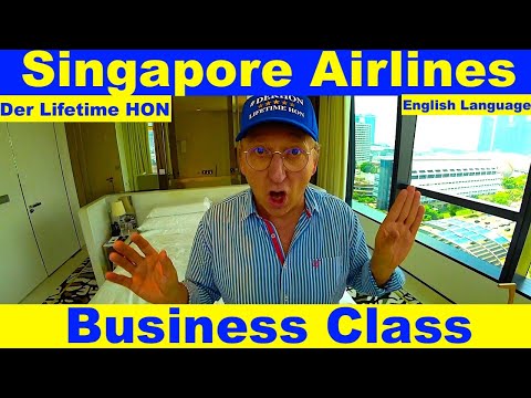Singapore Airlines New Business Class (English Language) Der Lifetime HON #singaporeair #derhon