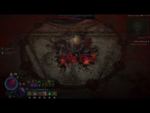 Lilith T4 Immortal Tank Rogue in Diablo 4 Season 8