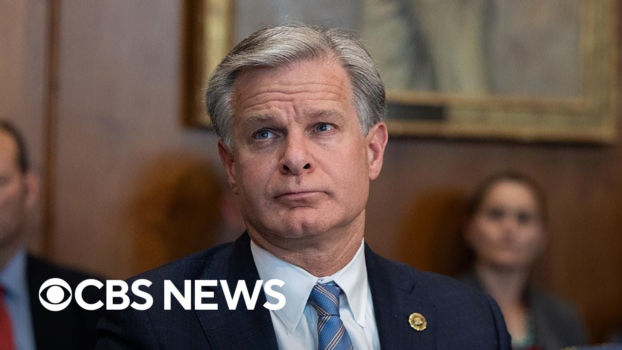 Senators react to FBI Director Christopher Wray's decision to resign