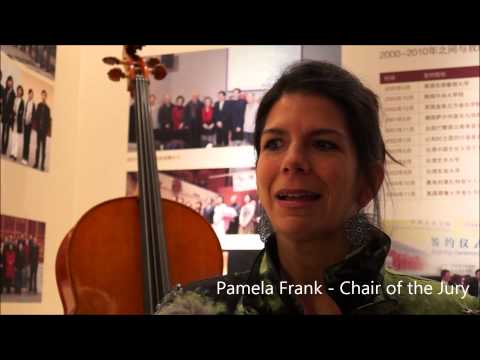 Pamela Frank - Chair of the Jury - interviewed in Beijing 2012