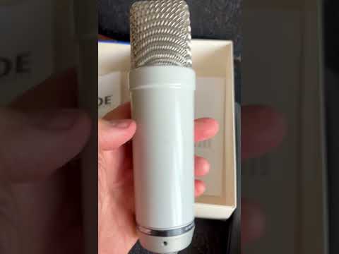 RODE NT1-A Large Diaphragm Cardioid Condenser Microphone 2002 - Present - Silver image 4