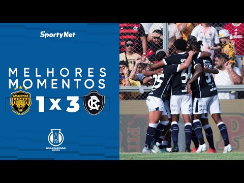 Gols e lances de Amazonas x Remo