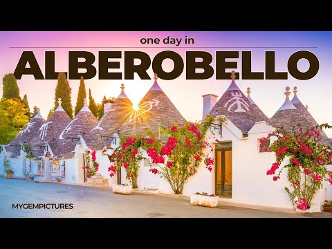 ONE DAY IN ALBEROBELLO (ITALY) | 4K 60FPS | Trulli Houses from Another World