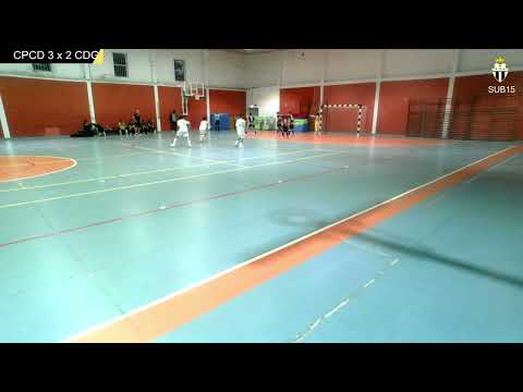 (FUTSAL - SUB15) C.P.C.D. 7 x 4 C.D.GRAÇA - o golo do CPCD (4-2)
