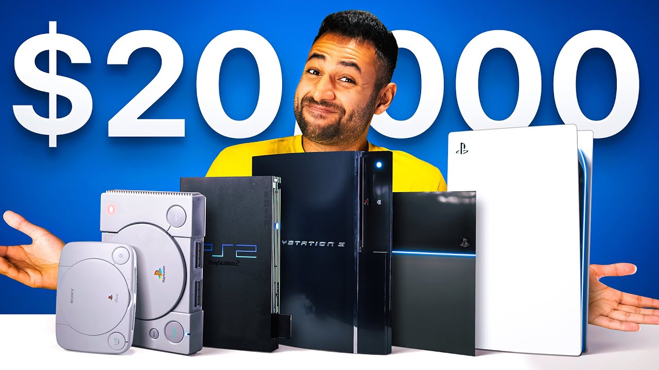 I bought every Playstation Ever.