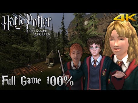 Harry Potter and the Prisoner of Azkaban PC - Full Game 100% 4K 60fps Walkthrough - No Commentary