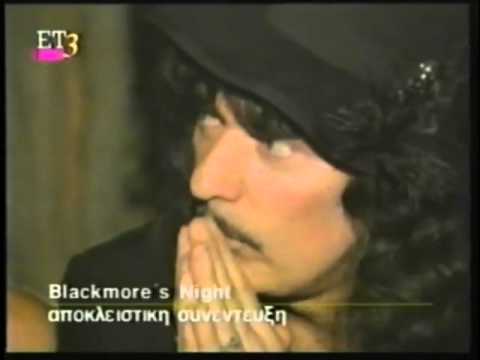 Jammin Greek TV - Ritchie Blackmore interview - Blackmore's Night 21 Sep. 1998 (Part 1/2)