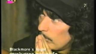 Jammin Greek TV - Ritchie Blackmore interview - Blackmore's Night 21 Sep. 1998 (Part 1/2)