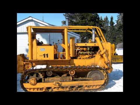 The Allis-Chalmers HD-11 tractor -action slideshow