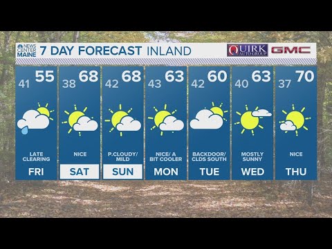 NEWS CENTER Maine Weather Forecast