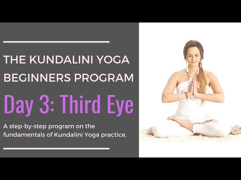 Day 3: Third Eye - Kundalini Yoga Beginners Program thumbnail