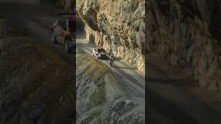 Rally car vs Adventure Bike 💨🔥 #short
