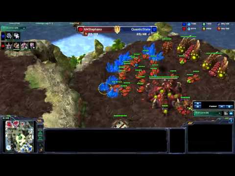Starcraft 2 : Quantic THEStC vs EG Stephano G3 - TvZ - Dreamhack Winter