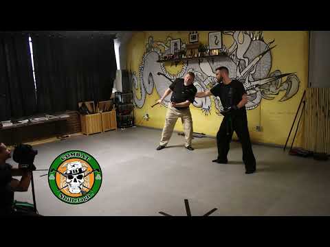 Double Cudgel Inside and Outside Striking - Irish Stick Fighting