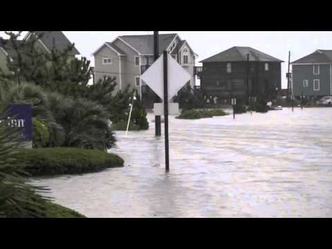 Sandy: Flooding In Kitty Hawk, North Carolina