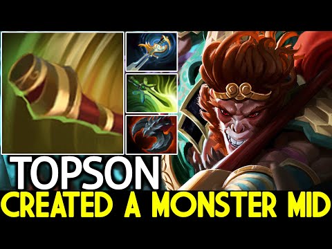 TOPSON [Monkey King] Created a Monster Mid Overpower Hero Dota 2