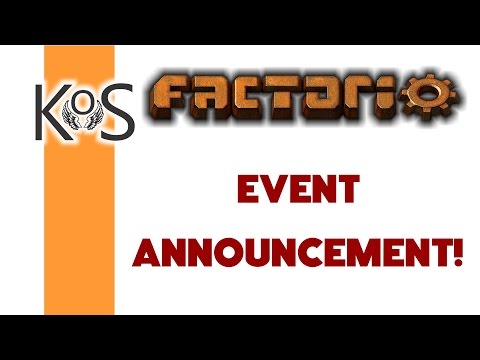 Factorio Event Announcement!  There Is No Spoon MP -- Join In! | Co-op Multiplayer (v 0.14)