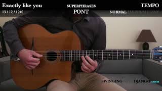 Exactly like you (13-12-1940) | Django Reinhardt | Superphrases vitesse normale | SWD