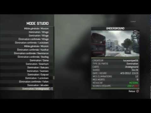 comment prendre les video du mode studio mw3