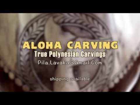 Maui Tiki Totem Carving - Maui Hawaii