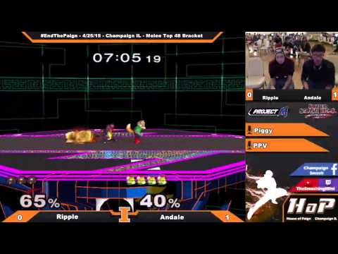 [End the Paign] Ripple (Samus) vs. Andale (Falcon) Melee Bracket