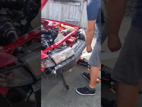 R32 Oil cooler install
