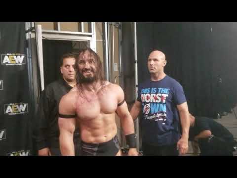 PAC Confronts Adam “Hangman” Page After AEW All Out