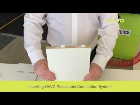 Milling process for panel assembly using the OVVO Connection System