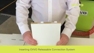 Milling process for panel assembly using the OVVO Connection System