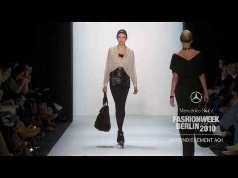 ARRONDISSEMENT AQ1 Fashion Show - BERLIN FASHION WEEK January 2010