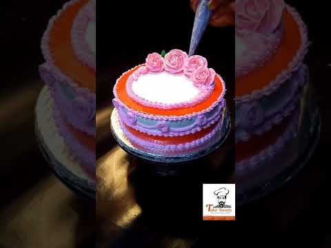 Life is short .Make it sweet 2 Pound Fresh Cream Cake | Tahir Sweets and Bakers