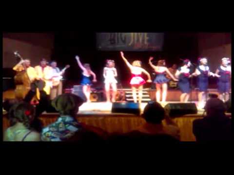 The Satin Dollz with Jive Aces at Worthing 2018 All Dayer