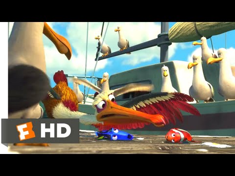 Finding Nemo (2003) - Seagull Attacks Scene (8/10) | Movieclips