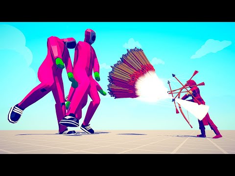 ZOMBIES SQUID GAME vs EVERY GOD - Totally Accurate Battle Simulator TABS